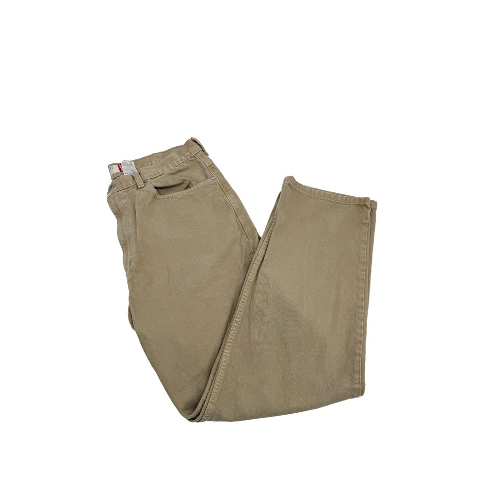 Levi's Jeans Men 38x32 Tan 550 Relaxed Fit Tapered Leg Cotton Denim Pants